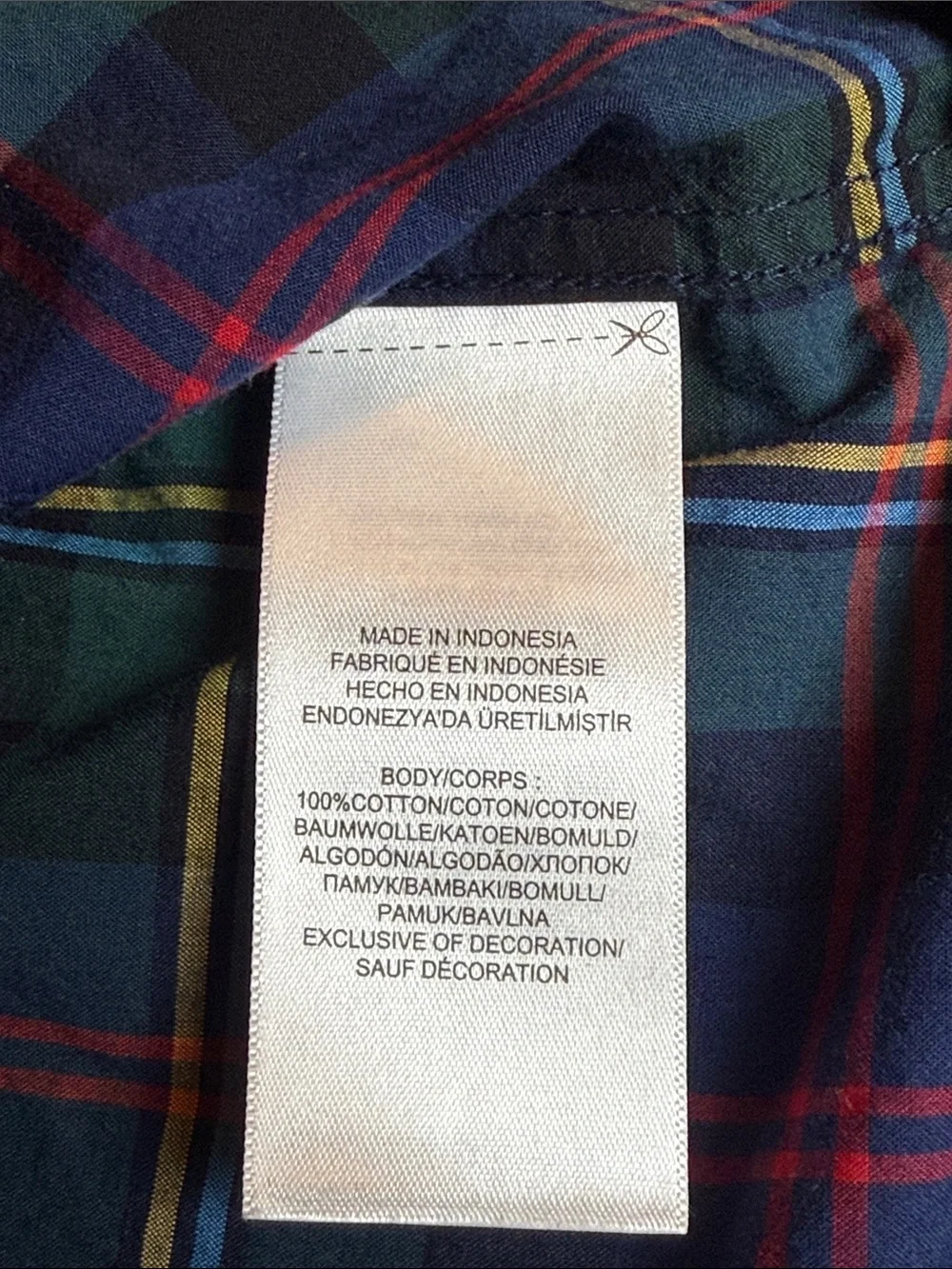 Ralph Lauren Long Sleeve Tartan Plaid Button Down Dress Shirt Boys XL 18-20